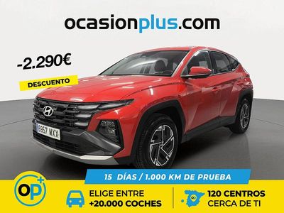 Rojo Usado 2025 Hyundai Tucson SUV | 25.190 € (Precio justo)