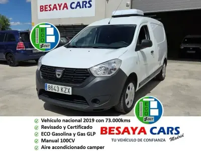 Usado Dacia Dokker Essentiel 100 CV (73 kW) 2019 Blanco Monovolumen
