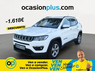 Usado Jeep Compass Longitude 120 CV (88 kW) 2019 Blanco SUV