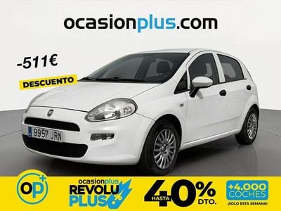 Usado Fiat Punto Pop 69 CV (50 kW) 2016 Blanco Utilitario
