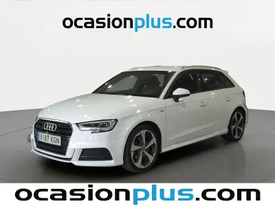 Usado Audi A3 S-Line 150 CV (110 kW) 2018 Blanco Berlina