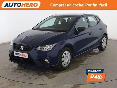 Azul Usado 2018 Seat Ibiza Reference Berlina | 11.399 € (Precio justo)