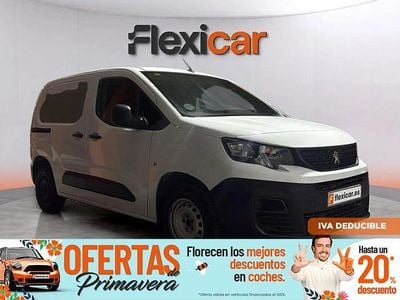 Usado Peugeot Partner S 102 CV (75 kW) 2022 Blanco Monovolumen