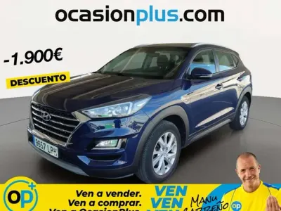 Usado Hyundai Tucson 177 CV (130 kW) 2019 Azul SUV