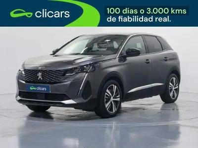 Usado Peugeot 3008 Allure 179 CV (131 kW) 2021 Gris SUV