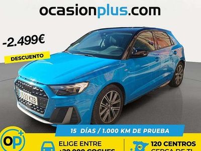 Usado Audi A1 Sportback S-Line 116 CV (85 kW) 2019 Azul Utilitario