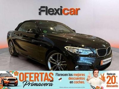 Usado BMW 218 150 CV (110 kW) 2017 Negro Descapotable