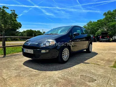 Usado Fiat Punto Active 77 CV (56 kW) 2010 Negro Utilitario