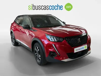Usado Peugeot 2008 GT-line 130 CV (95 kW) 2020 Granate SUV