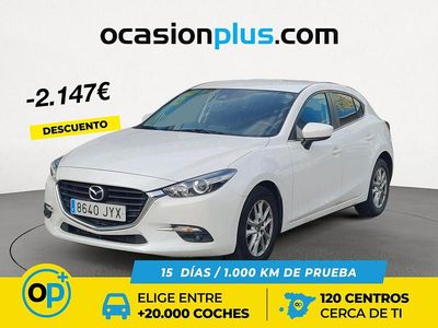 Usado Mazda 3 Style 150 CV (110 kW) 2017 Blanco Berlina