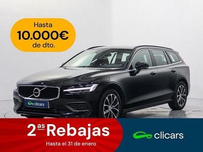 Negro Usado 2021 Volvo V60 Momentum Familiar | 29.490 € (Precio justo)