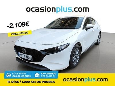 Blanco Usado 2024 Mazda 3 Prime-Line Berlina | 22.490 € (Precio justo)