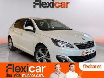 Usado Peugeot 308 Allure 155 CV (114 kW) 2015 Blanco Berlina