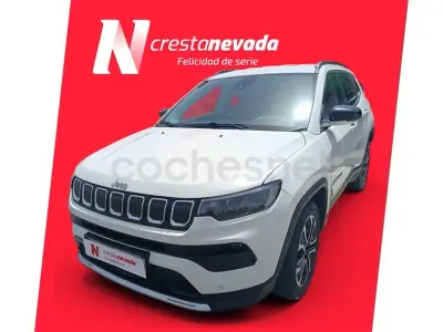 Usado Jeep Compass Limited 130 CV (95 kW) 2021 Blanco SUV