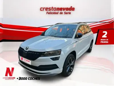 Usado Skoda Karoq SportLine 150 CV (110 kW) 2020 Blanco SUV