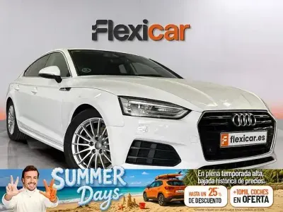 Usado Audi A5 Sportback 150 CV (110 kW) 2018 Blanco Utilitario