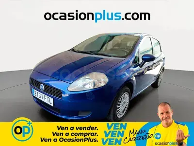 Usado Fiat Grande Punto Dynamic 77 CV (56 kW) 2007 Azul Utilitario