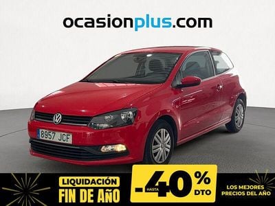 Rojo Usado 2015 VW Polo Edition Utilitario | 9352 € (Precio justo)