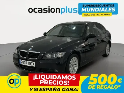 Usado BMW 318 143 CV (105 kW) 2008 Negro Berlina