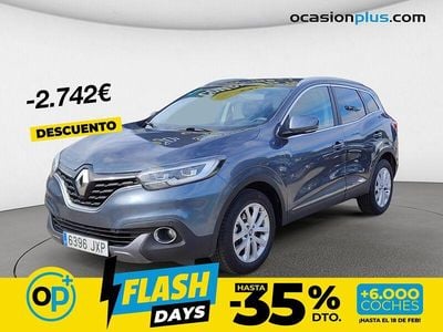 Usado Renault Kadjar Zen 132 CV (97 kW) 2017 Gris SUV