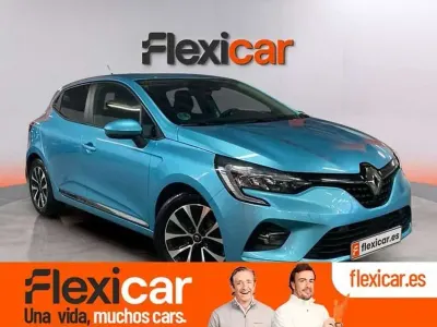 Usado Renault Clio Intens 91 CV (66 kW) 2021 Azul Utilitario