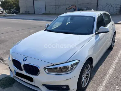 Usado BMW 116 116 CV (85 kW) 2018 Blanco Utilitario