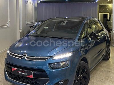 Azul Usado 2014 Citroën C4 Picasso Exclusive Monovolumen | 10.990 € (Un poco caro)
