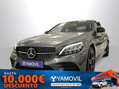 Usado Mercedes C200 160 CV (117 kW) 2020 Gris / plata Berlina