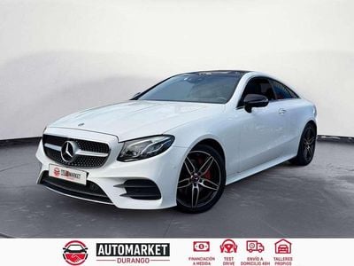 Usado Mercedes E220 194 CV (142 kW) 2018 Blanco Coupe