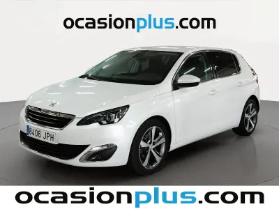 Usado Peugeot 308 Allure 131 CV (96 kW) 2016 Blanco Utilitario