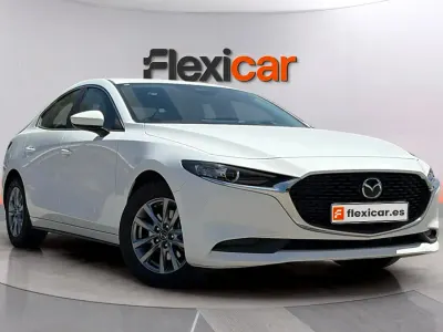 Usado Mazda 3 Prime-Line 140 CV (102 kW) 2025 Blanco Berlina