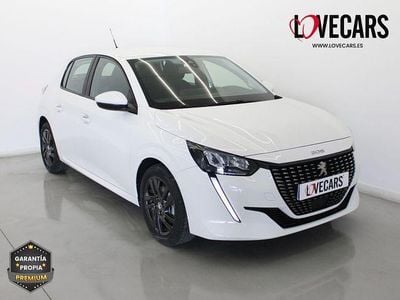 Usado Peugeot 208 Active 102 CV (75 kW) 2021 Blanco Utilitario