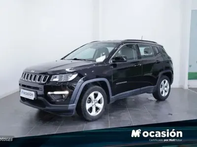 Usado Jeep Compass Longitude 140 CV (102 kW) 2018 Negro SUV