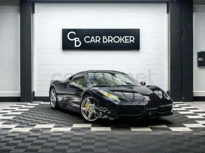 Usado Ferrari 458 570 CV (419 kW) 2012 Negro Coupe