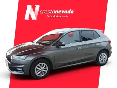 Usado Skoda Fabia Selection 80 CV (58 kW) 2024 Gris / plata Utilitario