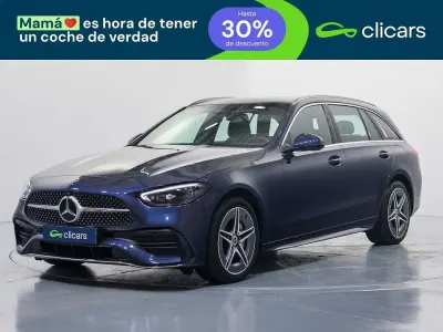 Usado Mercedes C220 200 HP (147 kW) 2024 Azul Carrinha