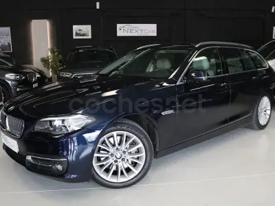 Occasion BMW 525 Comfort Edition 218 PK (160 kW) 2015 Blauw Stationwagen