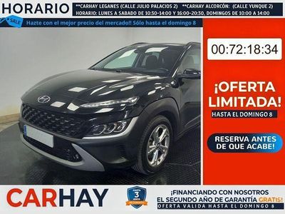 Usado Hyundai Kona 121 CV (88 kW) 2022 Negro SUV
