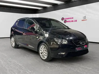 Usado Seat Ibiza CONNECT 105 CV (77 kW) 2016 Negro Berlina