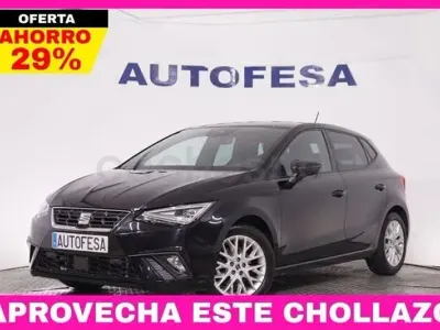 Usado Seat Ibiza FR 115 CV (84 kW) 2025 Negro Utilitario