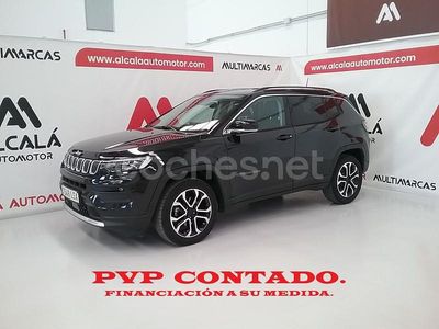 Usado Jeep Compass Limited 131 CV (96 kW) 2021 Negro SUV