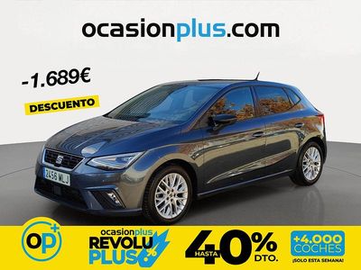 Usado Seat Ibiza FR 110 CV (80 kW) 2023 Gris Berlina