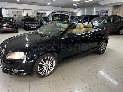 Usado Audi A3 Cabriolet Ambition 140 CV (102 kW) 2010 Negro Descapotable
