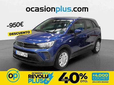 Usado Opel Crossland X 83 CV (61 kW) 2021 Azul SUV