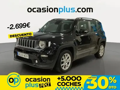 Usado Jeep Renegade Limited 130 CV (95 kW) 2023 Negro SUV