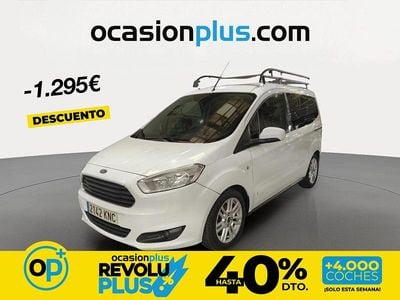 Usado Ford Tourneo Courier Titanium 100 CV (73 kW) 2018 Blanco Monovolumen