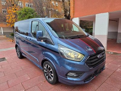 Usado Ford Transit Custom Trend 170 CV (125 kW) 2020 Azul Familiar
