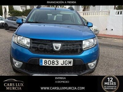 Usado Dacia Sandero Stepway 90 CV (66 kW) 2015 Azul Berlina
