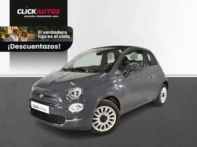 Usado Fiat 500C Dolcevita 70 CV (51 kW) 2022 Gris / plata Descapotable