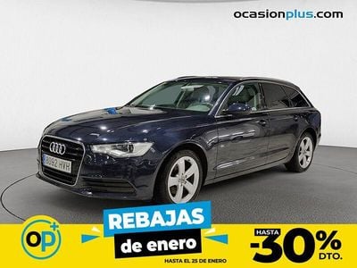 Azul Usado 2014 Audi A6 Advanced Familiar | 17.900 € (Precio justo)
